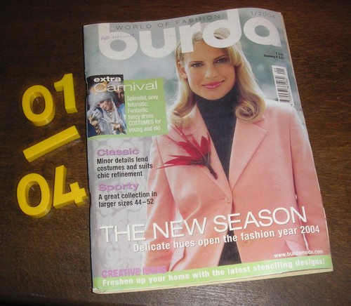 Vintage burda moden fashion - moden,