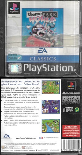 Jeu ps1 theme park world - jeu,