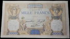 Billet De 1000 Francs 08/07/37
