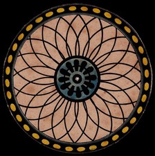 DISQUE DE PHENAKISTICOPE A. GIROUX vers 1850 / optical toy magic lantern