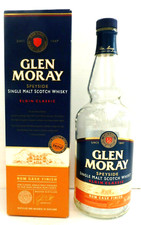 Boîte carton - WHISKY GLEN MORAY AVEC LA BOUTEILLE VIDE