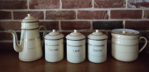 Ensemble cuisine emaillé - cuisine,