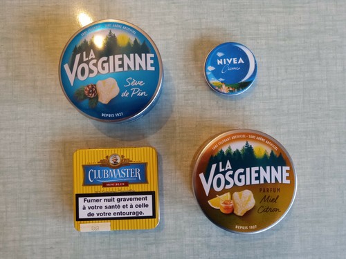 Lot boîtes en métal - lot,