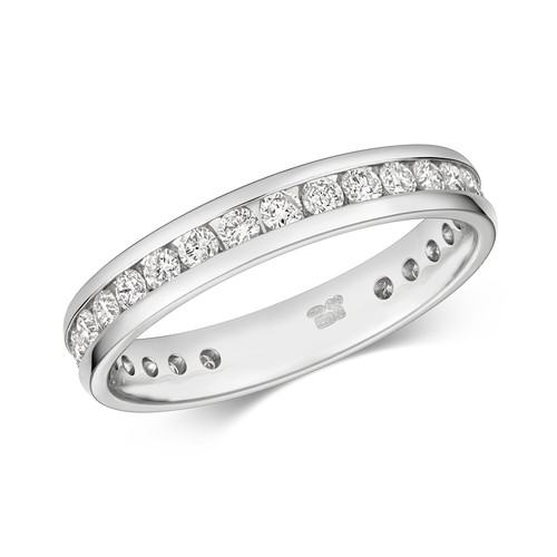 Bague femme eternité - femme, blanc