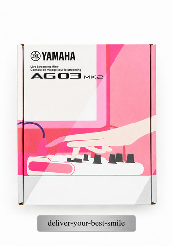 Yamaha ag03mk2 blanc 3ch - w, usb