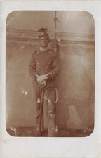 Carte photo WW1 portrait Oulan