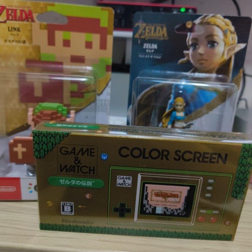 Zelda game watch amiibo - game,