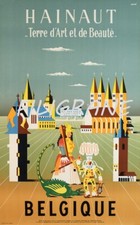 HAINAUT BELGIQUE Rhra - POSTER