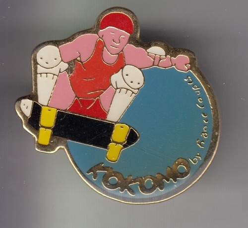 Rare pins pin sport patin - pin's,