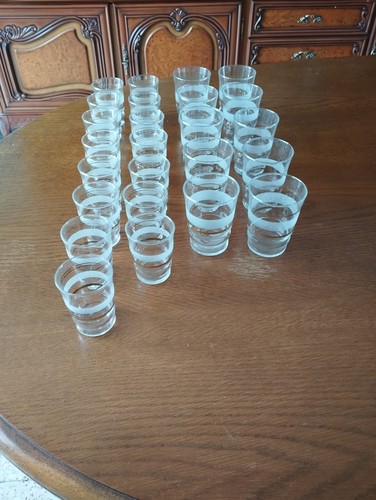 Service verres vintage - service,