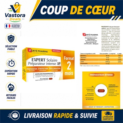 Forté pharma expert solaire - pharma,