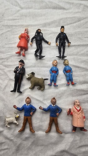 Lot figurines tintin esso - lot,