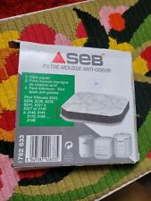 FILTRE MOUSSE ANTI-ODEUR CHARBON ACTIF POUR FRITEUSE SEB 