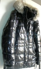 Doudoune femme noire à capuche fourrure Tommy Hilfiger taille M