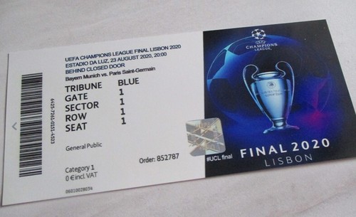 Final champions league 2020 - champions,