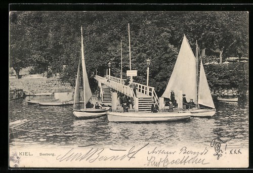 Kiel seeburg carte postale - seeburg,,