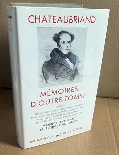 Chateaubriand mémoires - chateaubriand,