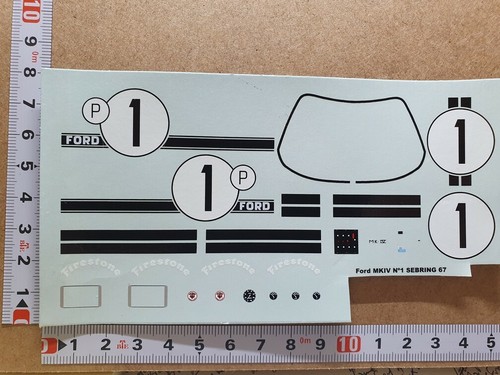 Decals ford gt40 - ford,
