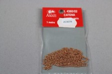 ZC3078 Amati 4360/02 accastillage bateau miniature chaine laiton F brass chain