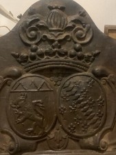 Ancienne plaque de cheminée