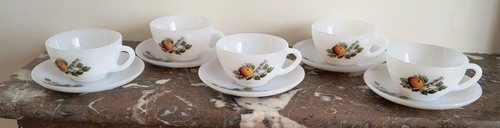 Tasses soucoupes à café - tasses,