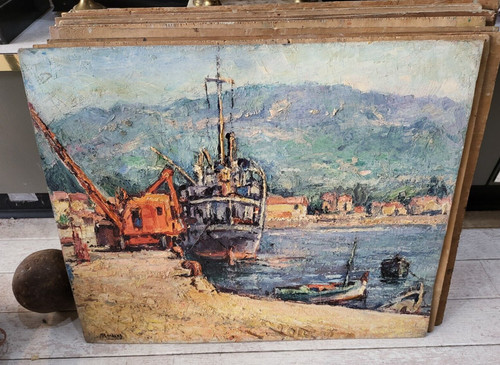Tableau romand bateau a - a, la