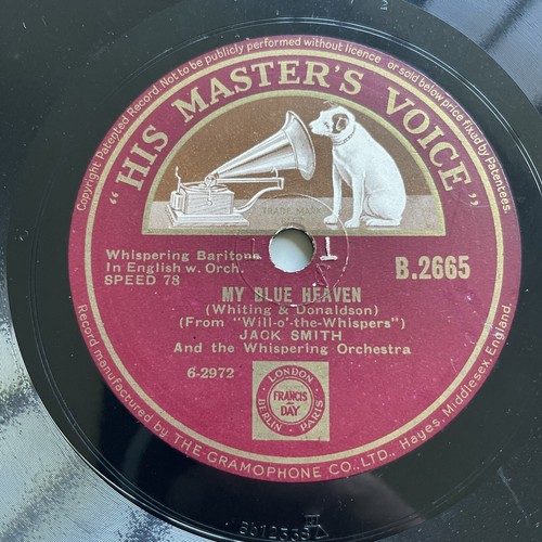 Rpm jack smith whispering - 78,