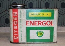 ANCIEN BIDON HUILE ENERGOL BP