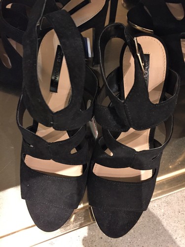 Zara high heel sandal with - zara,