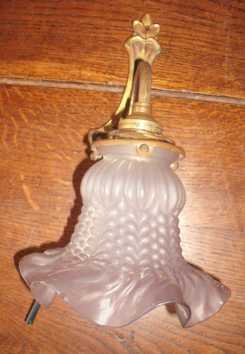 Ancienne applique laiton - , et