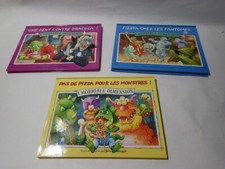 3 livres pop up Dracula, monstres, fantomes