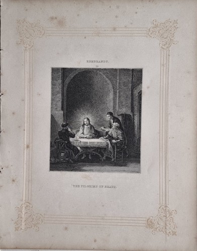 C1850 victorien imprimé - victorien,