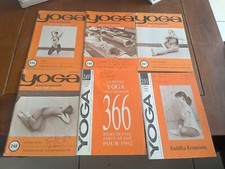 Lot Magazines Vintage Van Lysebeth Numéro 245 246 247 248 249 250 la revue Yoga