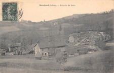 CPA 38 MONTAUD / SCIERIE DE BOIS