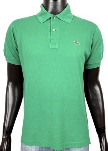 Polo homme vert vintage