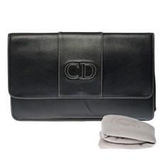 Sac DIOR en Cuir Noir -
