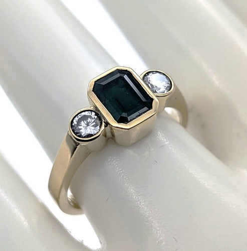 Bague cocktail émeraude - bague,