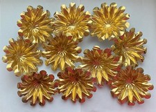 Lot de 10 réflecteurs, rares ornements/décorations de Noël vintage en...