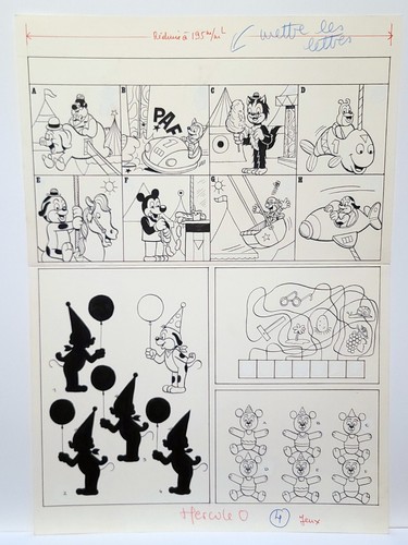 Pif gadget hercule planche - pif, gadget/hercule