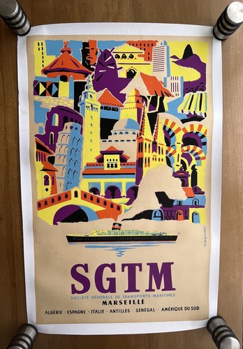 Affiche ancienne originale