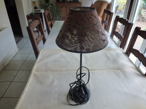 Lampe table support - lampe, acier