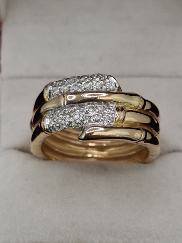 Superbe bague plaqué or - superbe, en