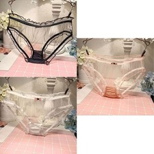 Culotte dentelle transparente