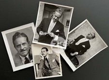 Autour de RAYMOND LOEWY Designer Streamline Locomotive KARSH 4 Photos 1930/1950s