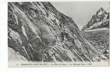 74  CHAMONIX  MONT BLANC  LA MER DE GLACE  LE MAUVAIS PAS