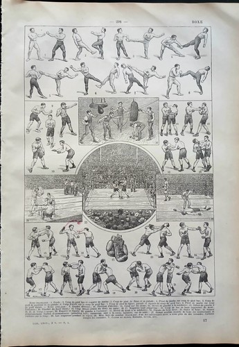 Ancienne planche originale de - ,