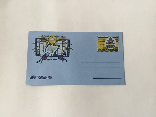 Vatican aérogramme neuf 1980 - aérogramme,