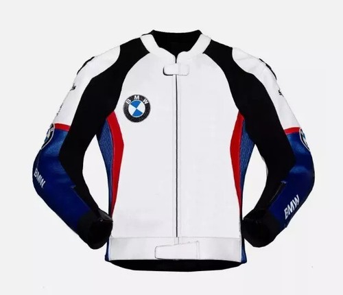 Veste cuir moto - cuir, de