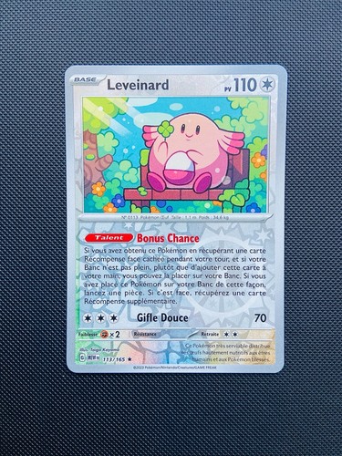 Carte pokémon leveinard - carte,
