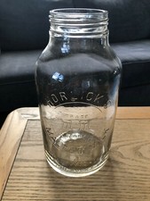 Horlick's Malted Milk - Grande Jarre en Verre Vintage - 3L - 1940's